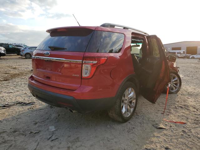 1FMHK8D80CGA33311 - 2012 FORD EXPLORER X BURGUNDY photo 4