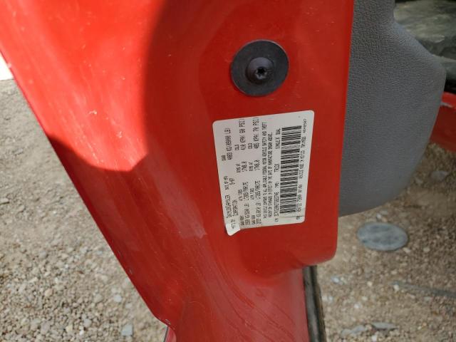 3D7KS28A27G823746 - 2007 DODGE RAM 2500 S RED photo 10