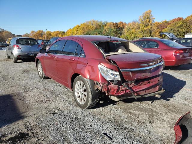 1C3CCBBB6EN137814 - 2014 CHRYSLER 200 TOURIN BURGUNDY photo 3