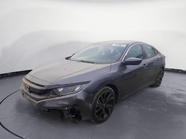 19XFC2F86ME201781 - 2021 HONDA CIVIC SPOR GRAY photo 2