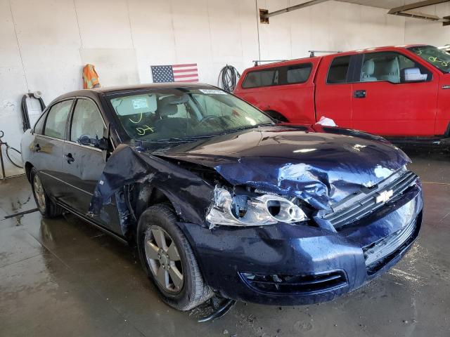 2G1WT58K779357849 - 2007 CHEVROLET IMPALA LT BLUE photo 1