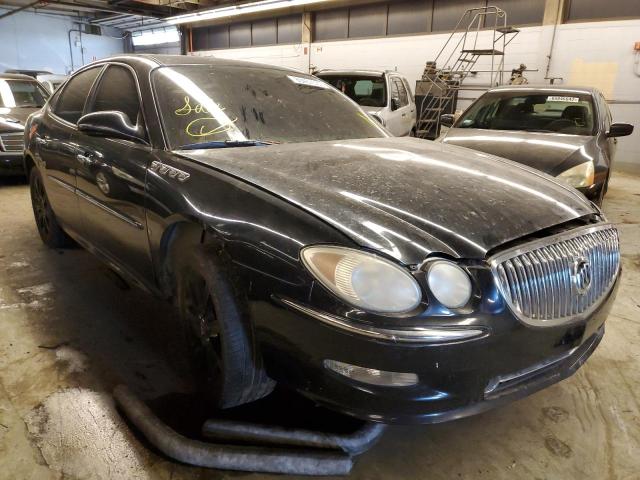2G4WN58C981149199 - 2008 BUICK LACROSSE S BLACK photo 1