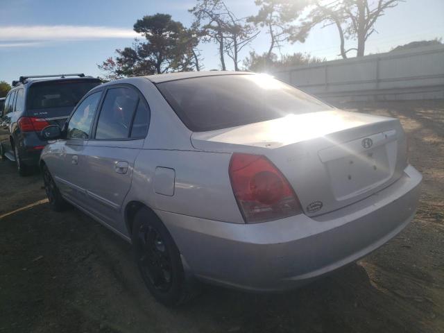 KMHDN46D66U366031 - 2006 HYUNDAI ELANTRA SILVER photo 3