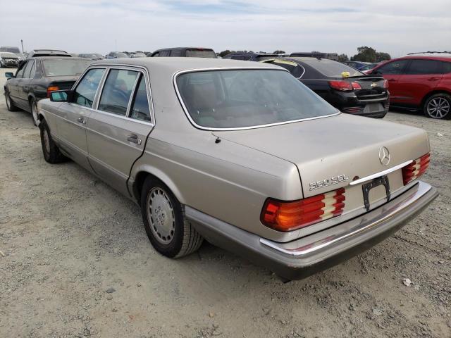 WDBCA39D4JA379662 - 1988 MERCEDES-BENZ 560 SEL BEIGE photo 3