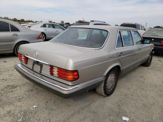 WDBCA39D4JA379662 - 1988 MERCEDES-BENZ 560 SEL BEIGE photo 4