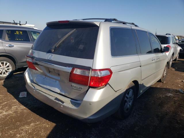 5FNRL38875B107226 - 2005 HONDA ODYSSEY TO SILVER photo 4