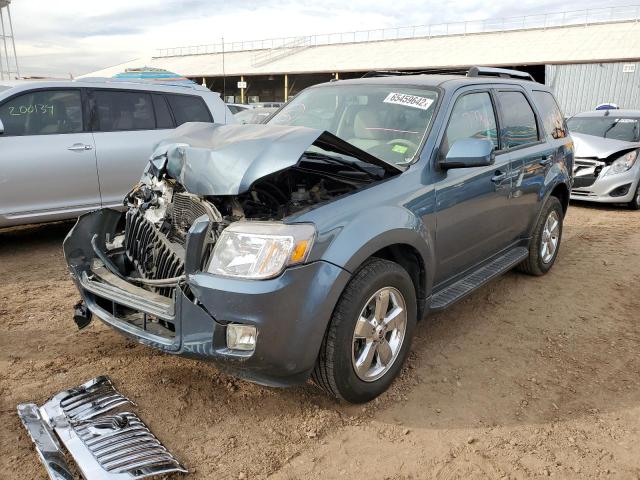 4M2CN8H71BKJ06313 - 2011 MERCURY MARINER PR BLUE photo 2