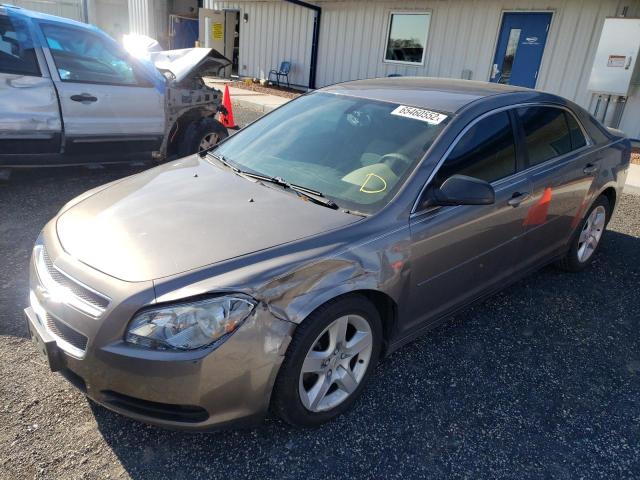 1G1ZB5EB2A4140918 - 2010 CHEVROLET MALIBU LS GRAY photo 2