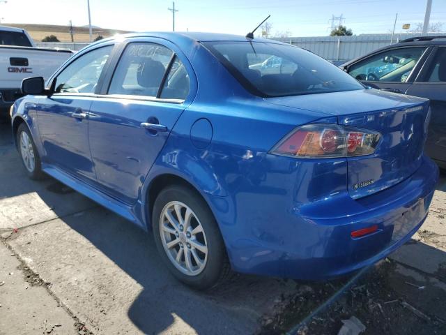 JA32U2FU2AU014493 - 2010 MITSUBISHI LANCER ES/ BLUE photo 3