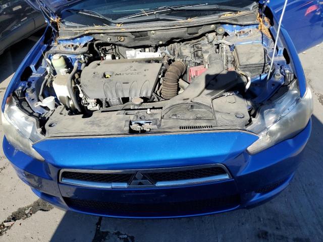 JA32U2FU2AU014493 - 2010 MITSUBISHI LANCER ES/ BLUE photo 7