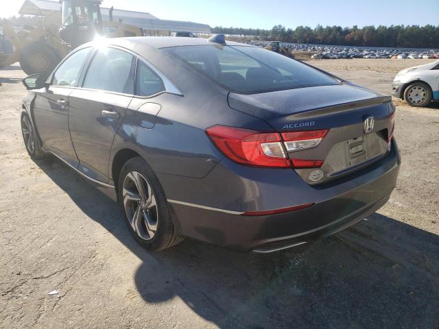 1HGCV1F51LA108408 - 2020 HONDA ACCORD EXL GRAY photo 3