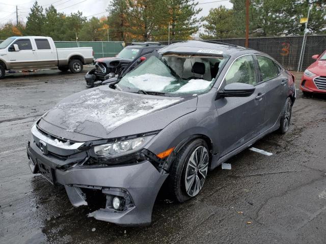 JHMFC1F74JX015622 - 2018 HONDA CIVIC EXL Boz foto 2