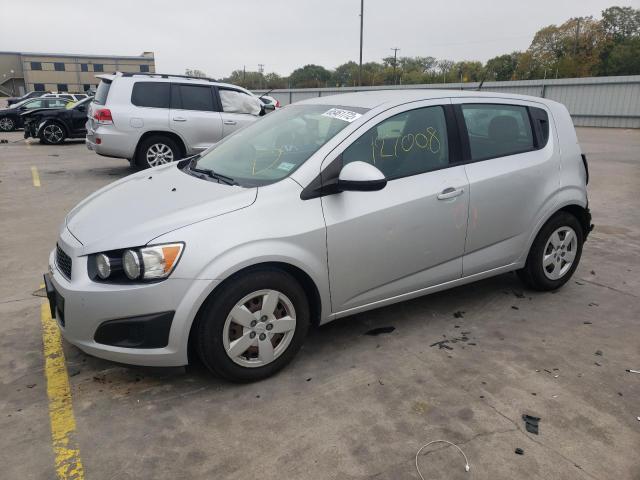 1G1JA6SHXE4119092 - 2014 CHEVROLET SONIC LS SILVER photo 1