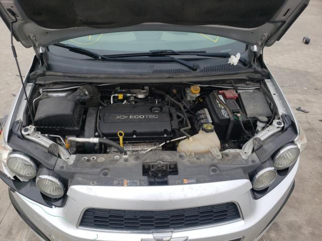 1G1JA6SHXE4119092 - 2014 CHEVROLET SONIC LS SILVER photo 11