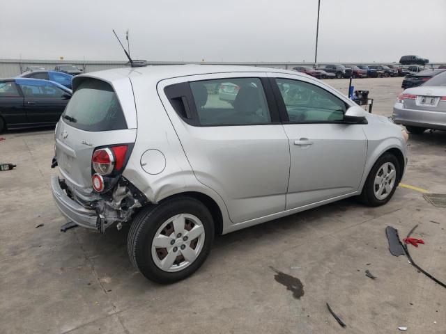 1G1JA6SHXE4119092 - 2014 CHEVROLET SONIC LS SILVER photo 3
