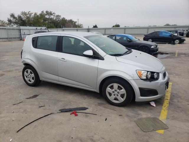 1G1JA6SHXE4119092 - 2014 CHEVROLET SONIC LS SILVER photo 4