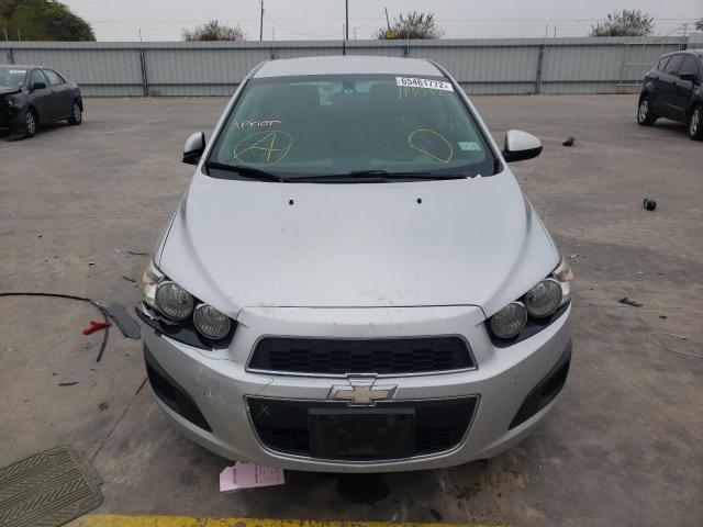 1G1JA6SHXE4119092 - 2014 CHEVROLET SONIC LS SILVER photo 5