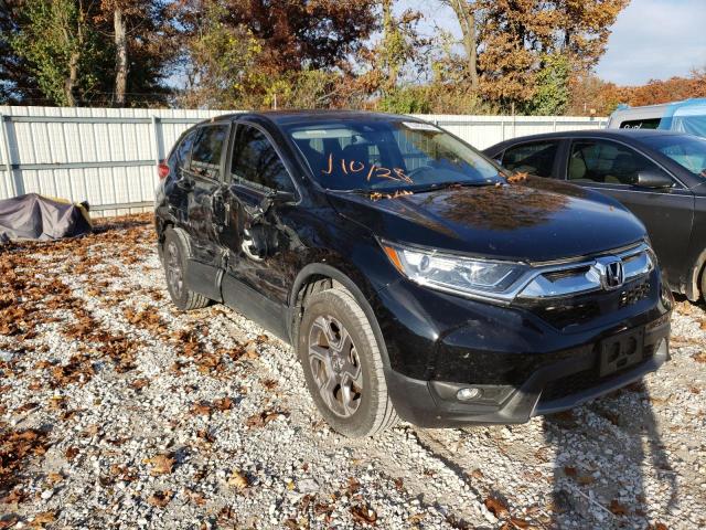 7FARW2H89JE013137 - 2018 HONDA CR-V EXL BLACK photo 1