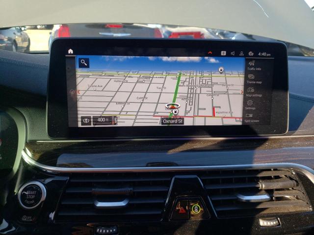 WBA13BK09MCF93639 - 2021 BMW M550XI GRAY photo 9