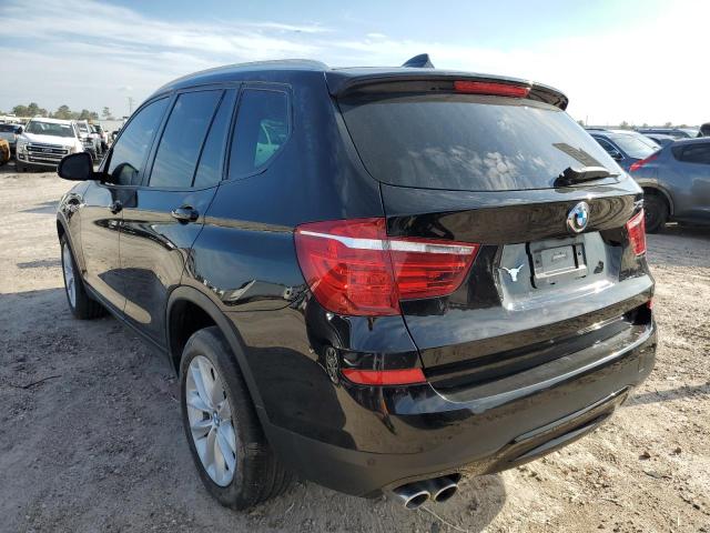 5UXWZ7C55H0U46221 - 2017 BMW X3 SDRIVE2 BLACK photo 3