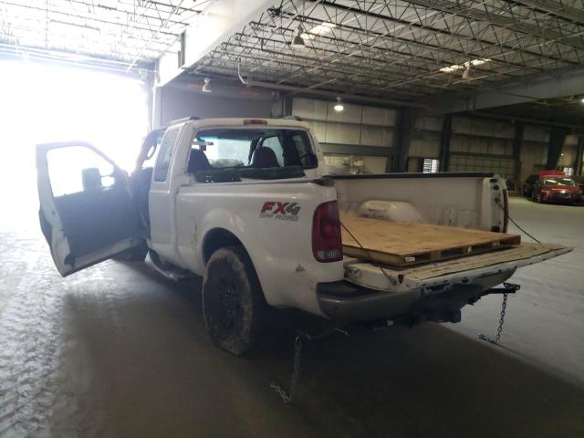 1FTSX21P76EB46676 - 2006 FORD F 250 WHITE photo 3