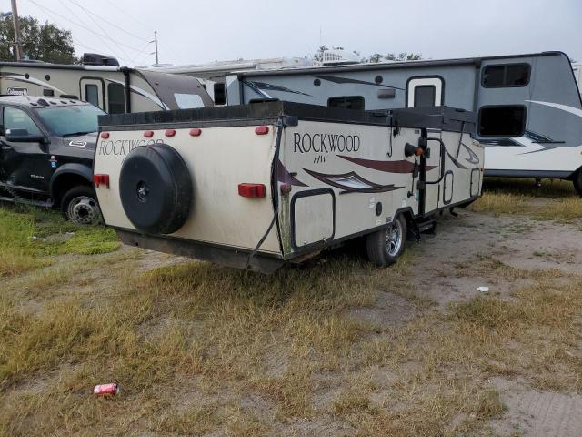 4X4CPRW16HD300346 - 2017 WILDWOOD ROCKWOOD BEIGE photo 4