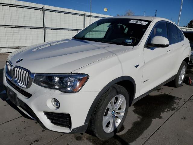 5UXXW3C53H0T78796 - 2017 BMW X4 XDRIVE2 WHITE photo 2