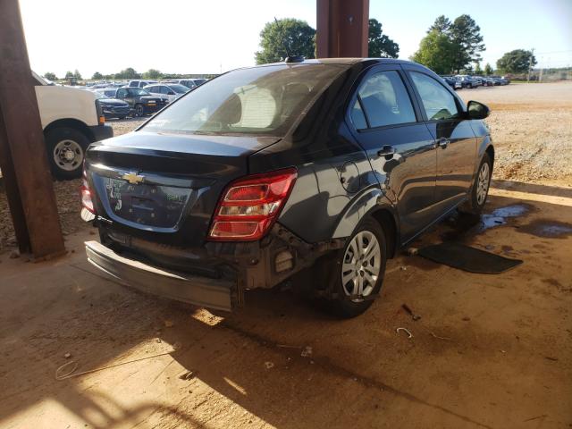 1G1JB5SH1H4178205 - 2017 CHEVROLET SONIC LS  照片 4