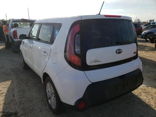 KNDJN2A20G7402622 - 2016 KIA SOUL WHITE photo 3