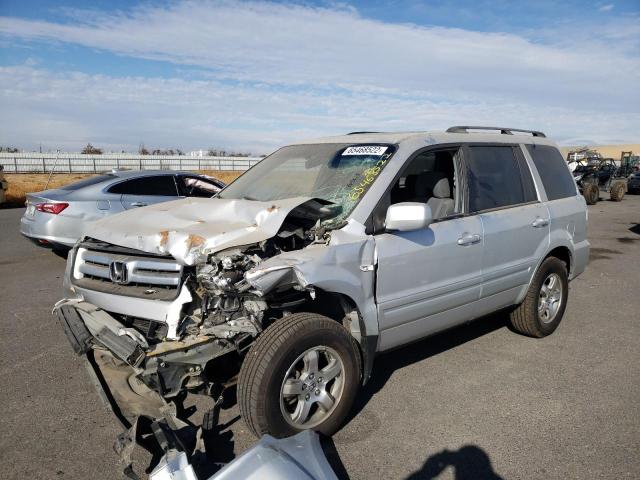 5FNYF28318B018192 - 2008 HONDA PILOT SE SILVER photo 2