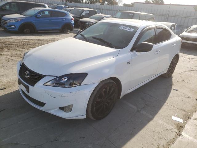 JTHCK262485018641 - 2008 LEXUS IS 250 WHITE photo 2