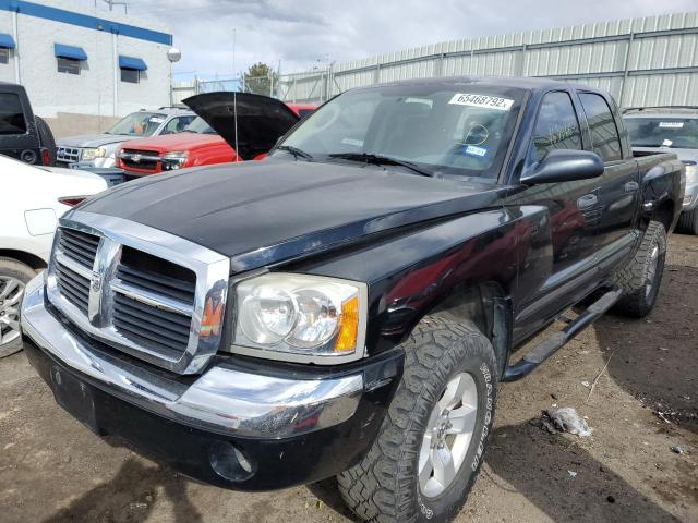 1D7HW48K26S536501 - 2006 DODGE DAKOTA QUA BLACK photo 2