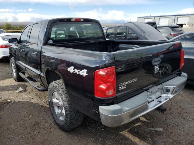 1D7HW48K26S536501 - 2006 DODGE DAKOTA QUA BLACK photo 3