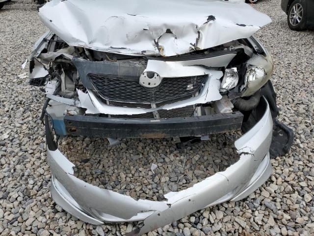 1NXBU4EE5AZ242474 - 2010 TOYOTA COROLA SILVER photo 9