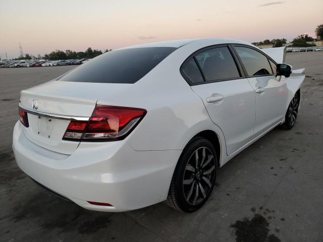19XFB2F96FE080278 - 2015 HONDA CIVIC EXL 白色 照片 4