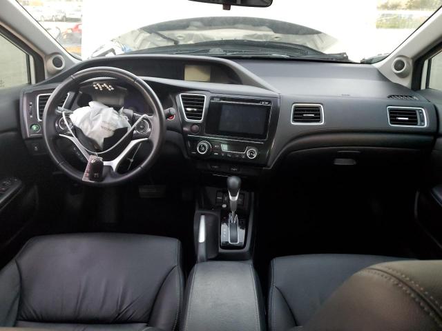 19XFB2F96FE080278 - 2015 HONDA CIVIC EXL 白色 照片 9