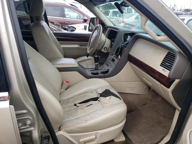 5LMEU68H54ZJ45102 - 2004 LINCOLN AVIATOR TAN photo 5