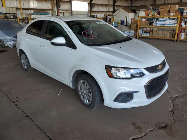 1G1JB5SHXH4178462 - 2017 CHEVROLET SONIC LS WHITE photo 1