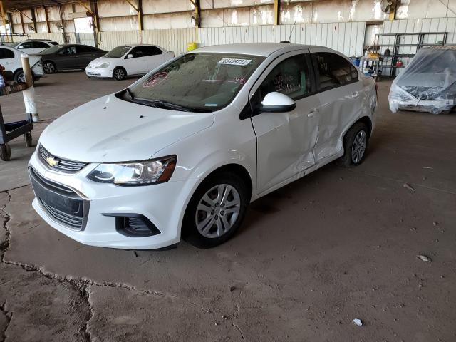 1G1JB5SHXH4178462 - 2017 CHEVROLET SONIC LS WHITE photo 2