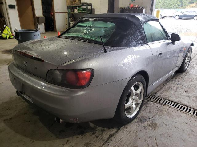 JHMAP11491T009916 - 2001 HONDA S2000 GRAY photo 4