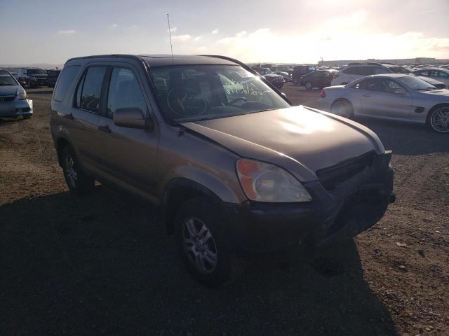 JHLRD78854C034456 - 2004 HONDA CR-V GOLD photo 1