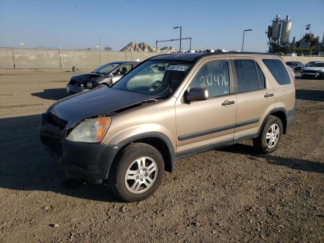 JHLRD78854C034456 - 2004 HONDA CR-V GOLD photo 2