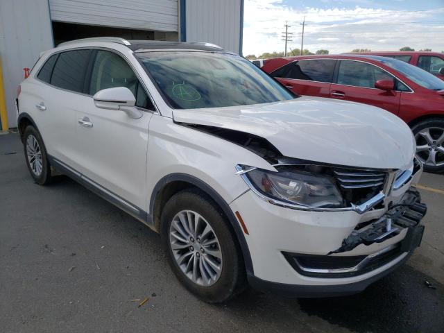 2LMTJ8KR5GBL52519 - 2016 LINCOLN MKX SELECT WHITE photo 1