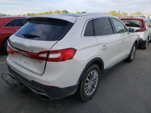 2LMTJ8KR5GBL52519 - 2016 LINCOLN MKX SELECT WHITE photo 4