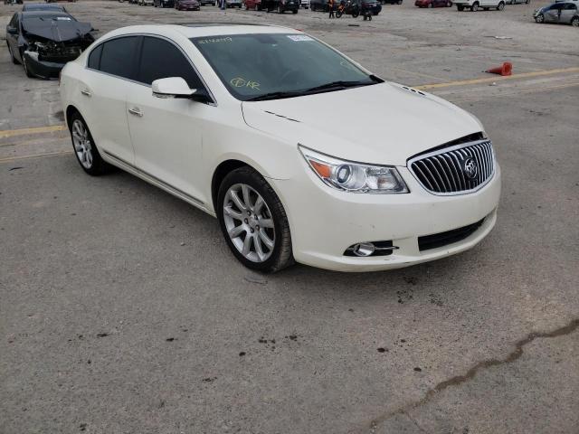 1G4GJ5E37DF214249 - 2013 BUICK LACROSSE T WHITE photo 1