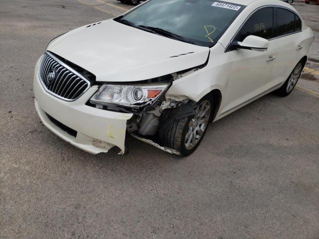 1G4GJ5E37DF214249 - 2013 BUICK LACROSSE T WHITE photo 9