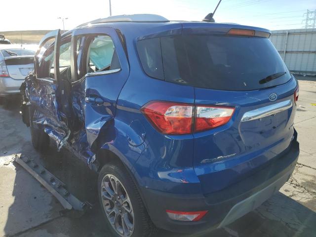 MAJ6S3KL9LC333657 - 2020 FORD ECOSPORT T BLUE photo 3