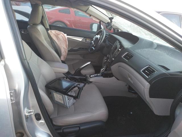 19XFB2F91EE048319 - 2014 HONDA CIVIC EXL Gümüş foto 5