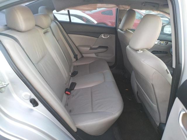 19XFB2F91EE048319 - 2014 HONDA CIVIC EXL Gümüş foto 6