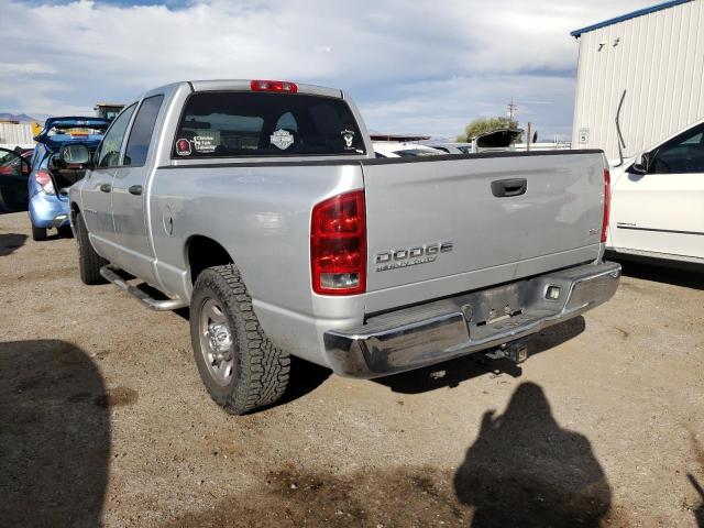 3D3KA28D93G763778 - 2003 DODGE RAM 2500 S SILVER photo 3